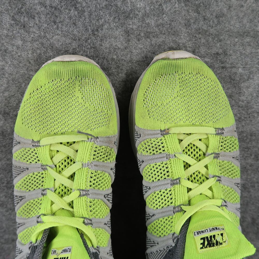 Nike Shoes Mens 10 Athletic Trainers Flyknit Lunar 2 Running Sneakers Sport Gym - Picture 10 of 14
